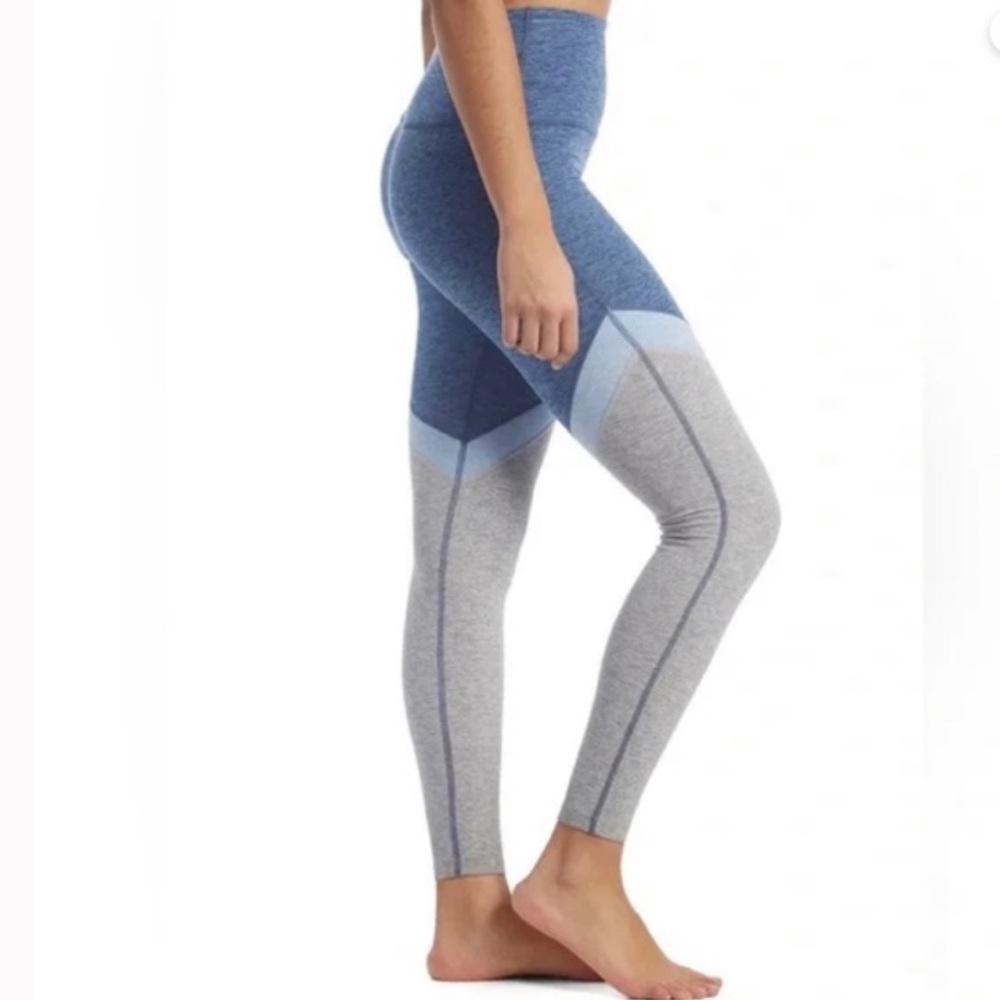 Beyond Yoga Tri-Panel Spacedye High-Waisted Midi Leggings